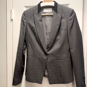 Hugo Boss Wool Checkered Blazer size 4